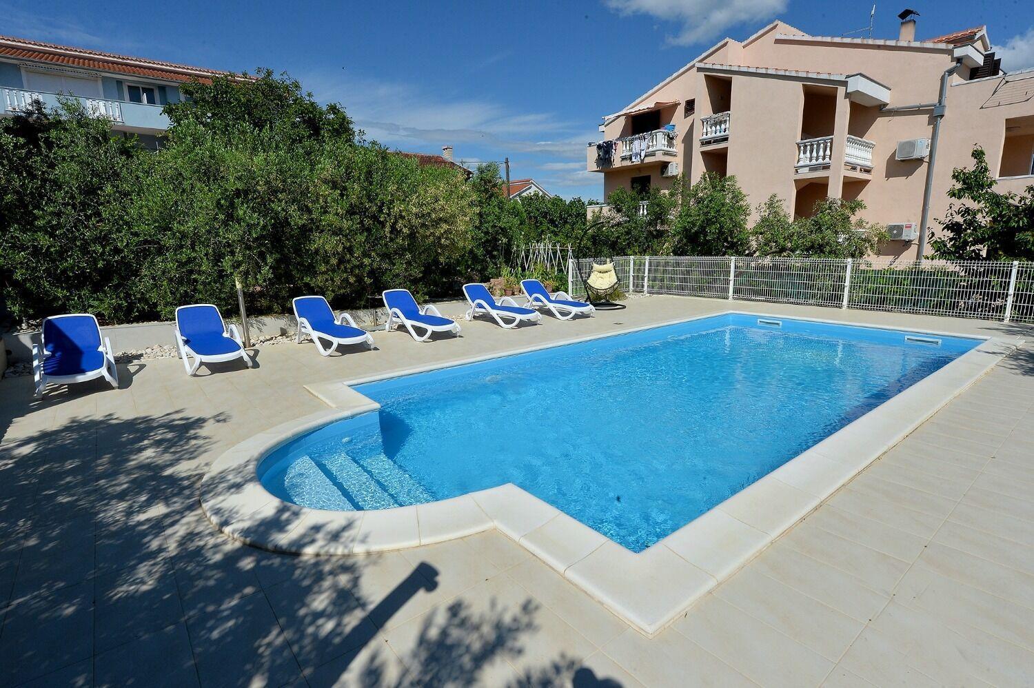 Apartments Olive Garden - Swimming Pool Biograd Na Moru Dış mekan fotoğraf